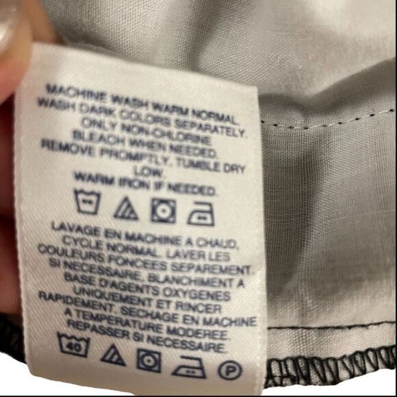 Lands End ~Set of 2 ~Big Girls Uniform Shorts ~ adjustable waistband ~ size 14 - Picture 9 of 14